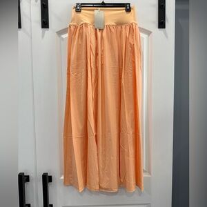 NWT - Breezeful™ High-Waisted Split 2-in-1 Flowy Maxi Skirt